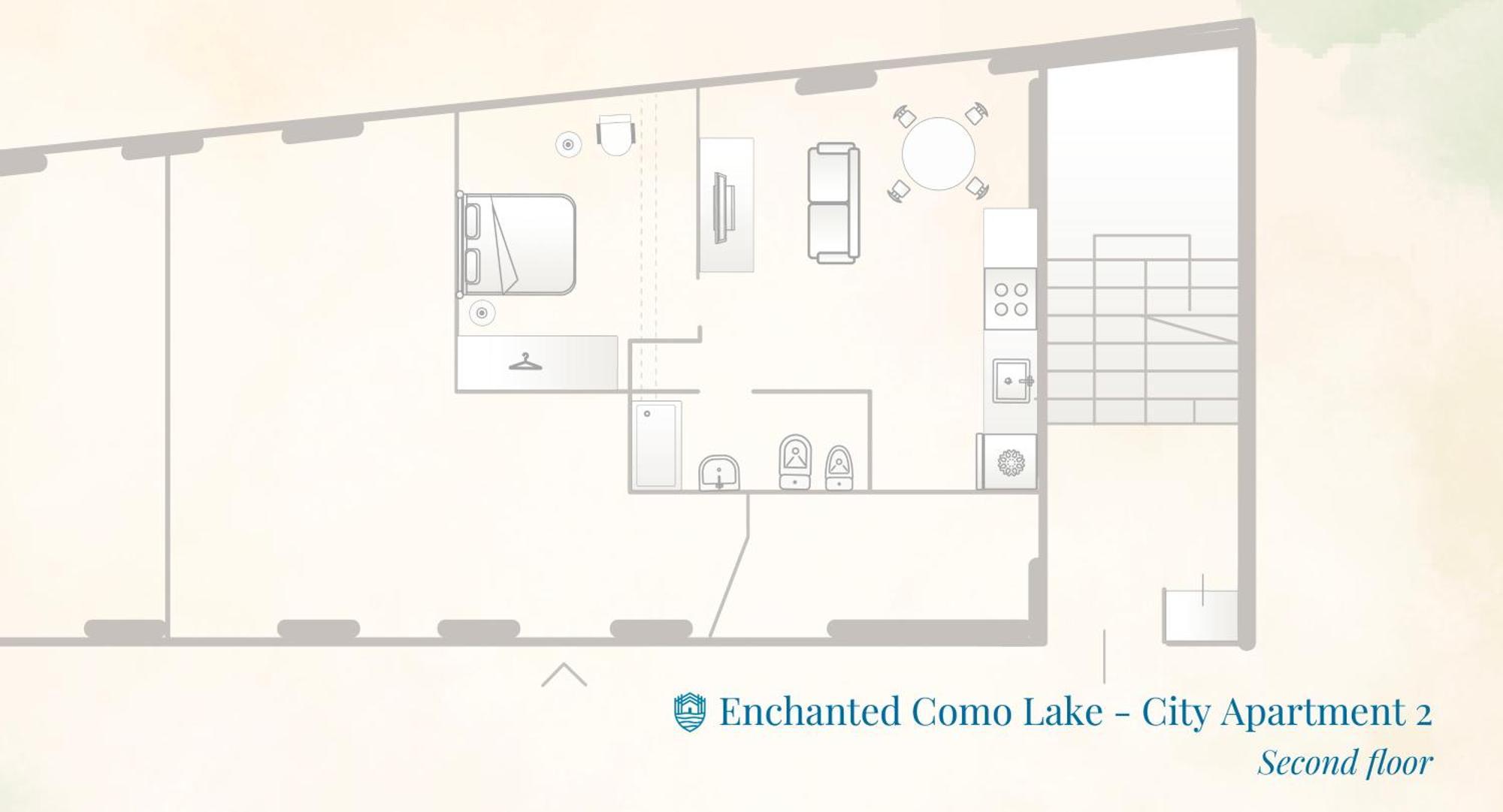 Enchanted Como Lake - City Apartment 2 By Rent All كومو المظهر الخارجي الصورة